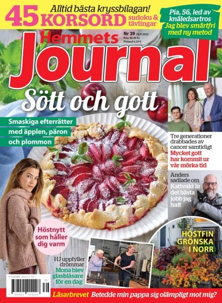 Hemmets Journal – 24 September 2025 Cover