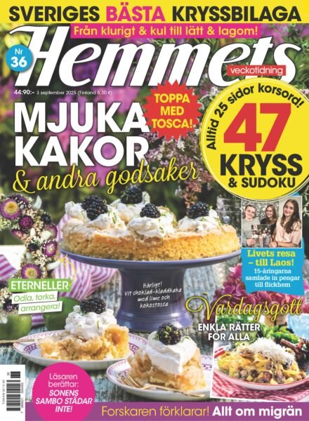 Hemmets Veckotidning – 3 September 2025 Cover