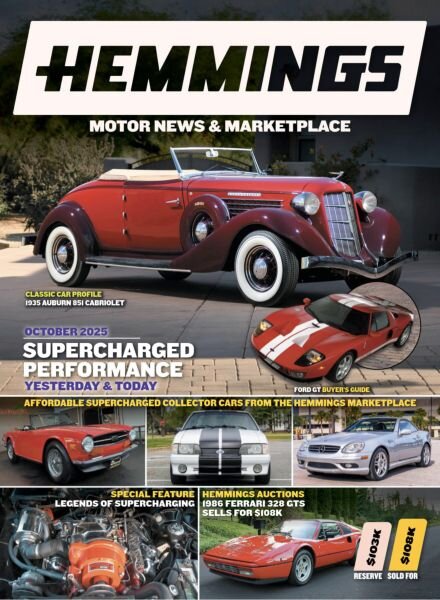 Hemmings Motor News – October 2025 Cover
