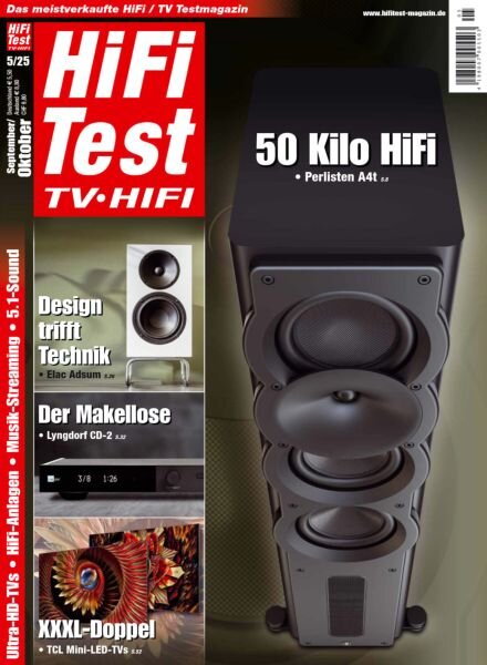 HiFi Test TV HiFi – Ausgabe 5 2025 Cover