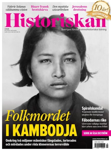Historiskan – September 2025 Cover