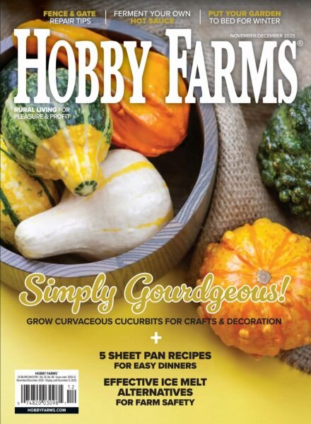 Hobby Farms – November-December 2025 Cover