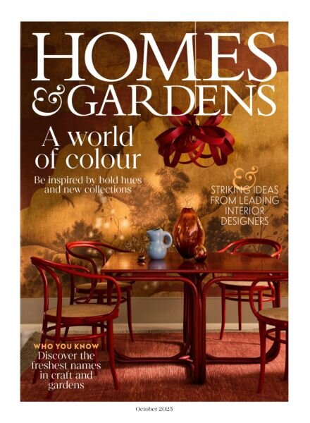 Homes & Gardens UK – October 2025 Cover