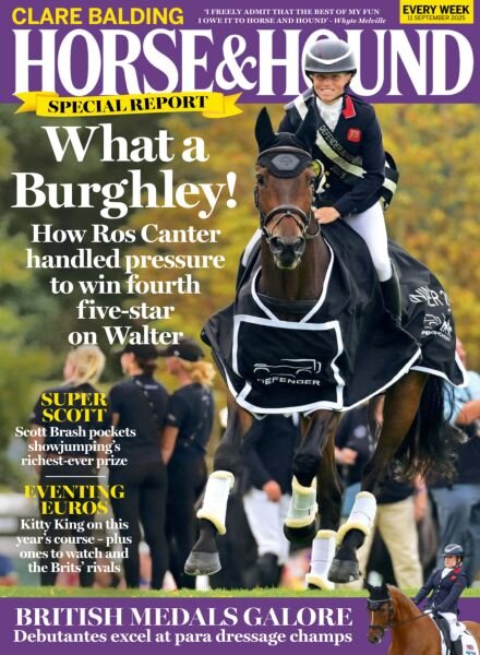 Horse & Hound – 11 September 2025 Cover