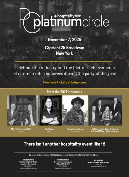 Hospitality Design – September 2025 Cover