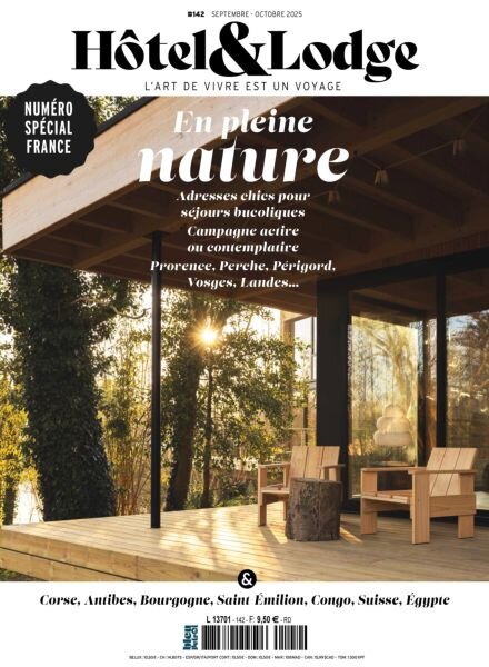 Hotel & Lodge – Septembre-Octobre 2025 Cover