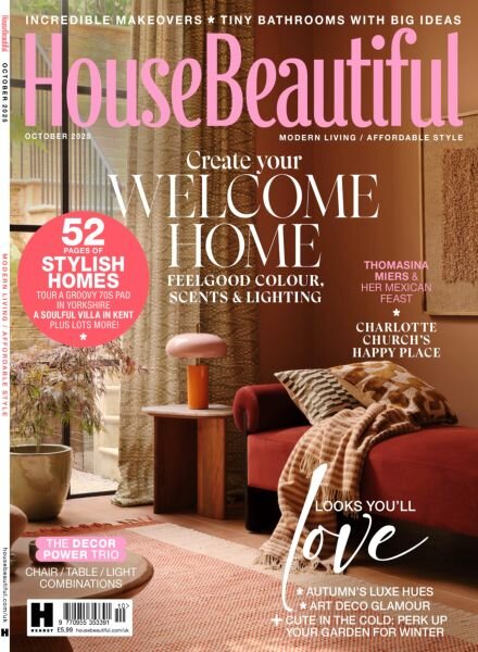 House Beautiful UK – October 2025 Cover