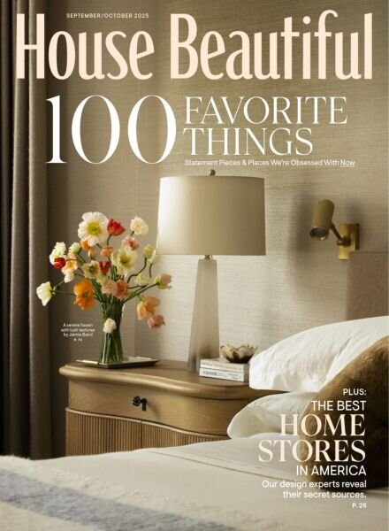 House Beautiful USA – September-October 2025 Cover