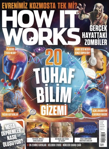 How It Works Turkiye – Eylul 2025 Cover