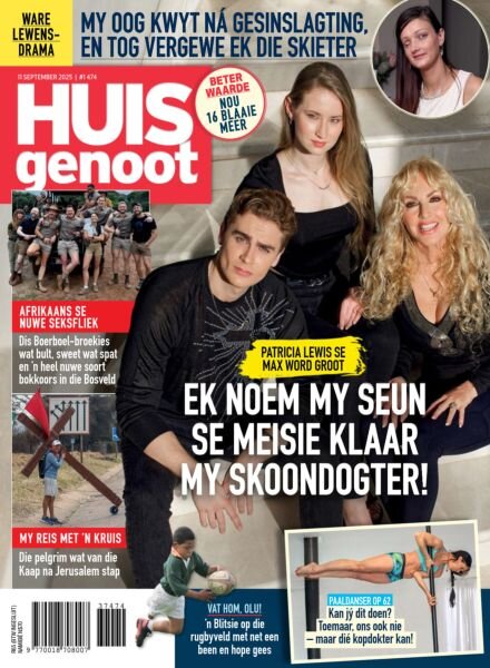 Huisgenoot – 11 September 2025 Cover
