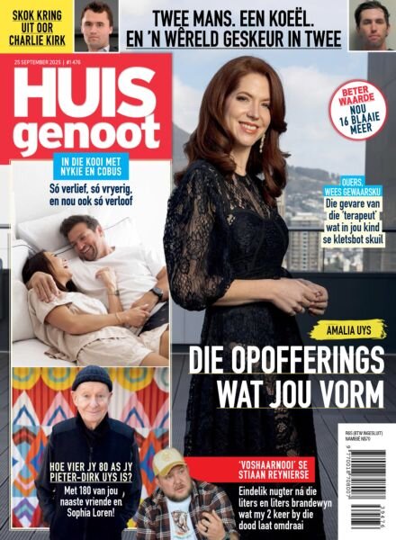 Huisgenoot – 25 September 2025 Cover