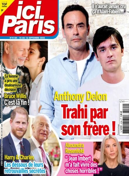 Ici Paris – 10 Septembre 2025 Cover