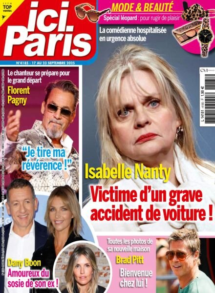 Ici Paris – 17 Septembre 2025 Cover