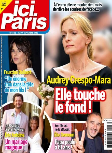 Ici Paris – 3 Septembre 2025 Cover