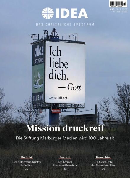 idea Spektrum – 10 September 2025 Cover