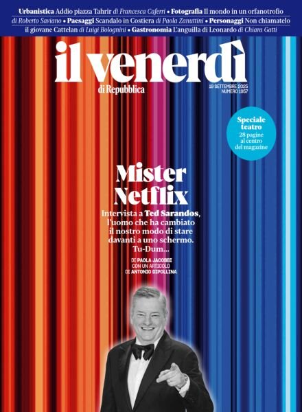 Il Venerdi di Repubblica – 19 Settembre 2025 Cover