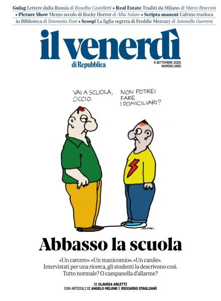 Il Venerdi di Repubblica – 5 Settembre 2025 Cover