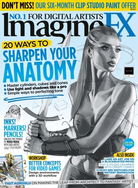 ImagineFX – December 2025 Cover