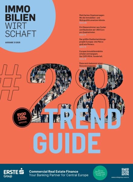 Immobilienwirtschaft Trend Guide – 26 September 2025 Cover