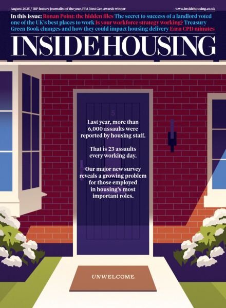 Inside Housing – August 2025 Cover