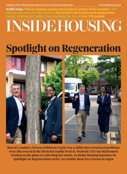 Inside Housing – September 2025 Cover