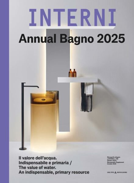 Interni Italia – Annual Bagno 2025 Cover
