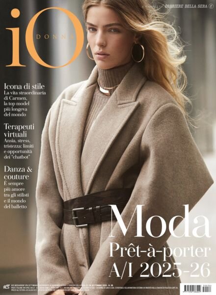 Io Donna del Corriere della Sera – 20 Settembre 2025 Cover