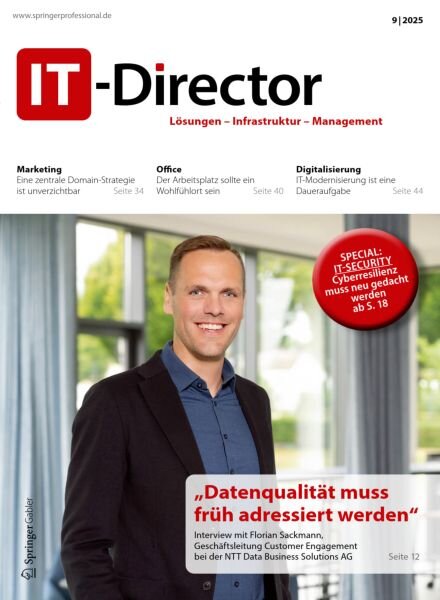 IT-Director – September 2025 Cover