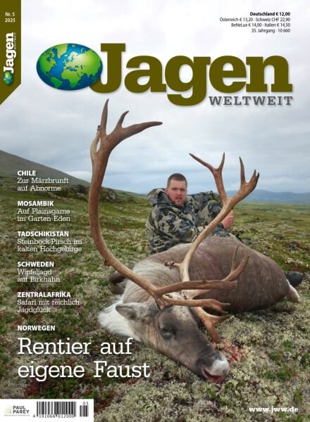 Jagen Weltweit – Nr 5 2025 Cover