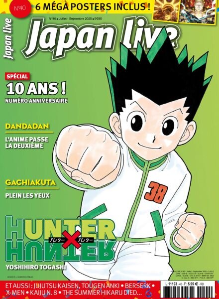 Japan Live – Juillet-Septembre 2025 Cover