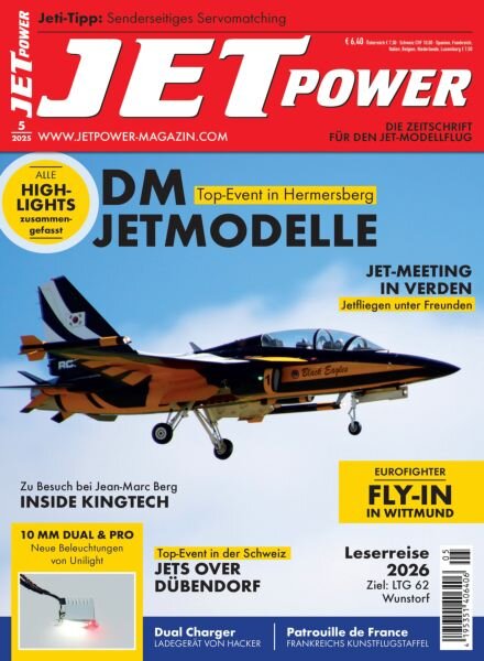 JetPower Deutsche Ausgabe – September-Oktober 2025 Cover