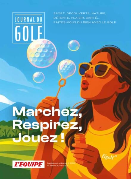 Journal du Golf – Aout 2025 Cover