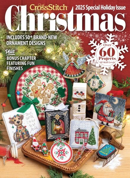 Just CrossStitch – Christmas 2025 Cover
