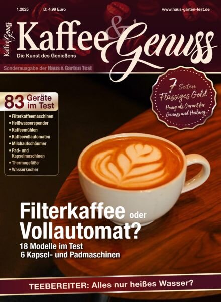 Kaffee & Genuss – Nr 1 2025 Cover