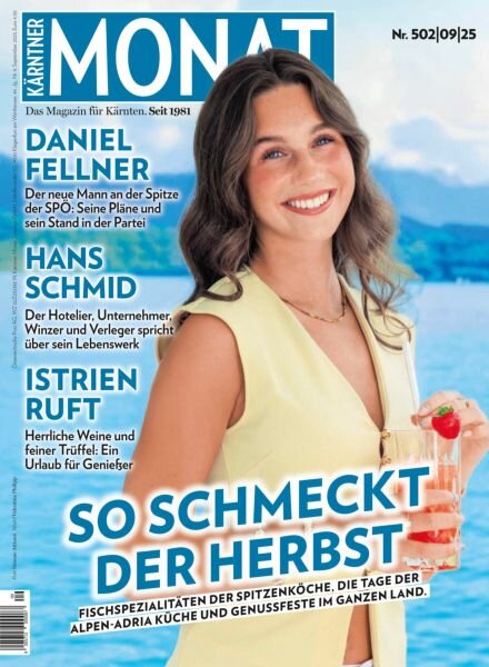 Karntner Monat – September 2025 Cover