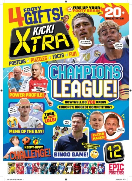 Kick! Xtra – Issue 99 2025 Cover