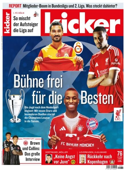 Kicker – 15 September 2025 Cover