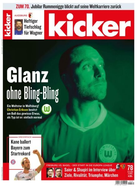 Kicker – 22 September 2025 Cover
