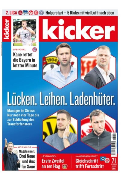 Kicker – 28 August 2025 Cover