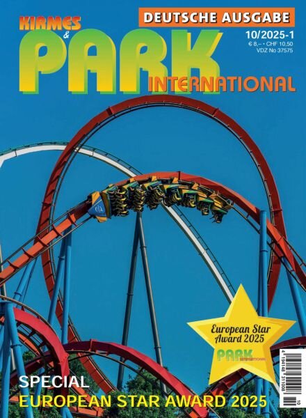 Kirmes & Park International Deutsche Ausgabe – Oktober 2025 Cover