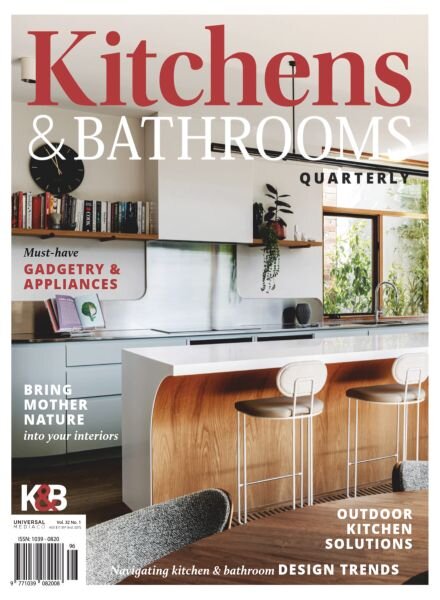 Kitchens & Bathrooms Quarterly – Issue 321 2025 Cover