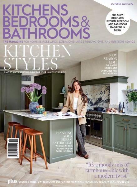 Kitchens Bedrooms & Bathrooms – October 2025 Cover