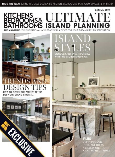 Kitchens Bedrooms & Bathrooms – Ultimate Island Planning – Autumn 2025 Cover
