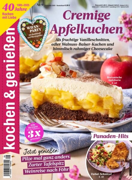 Kochen & Geniessen – August 2025 Cover