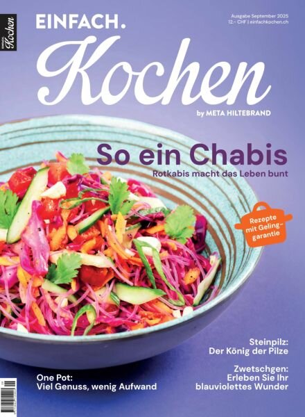 Kochen – September 2025 Cover