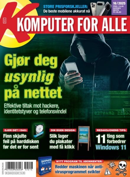 Komputer for Alle – September 2025 Cover