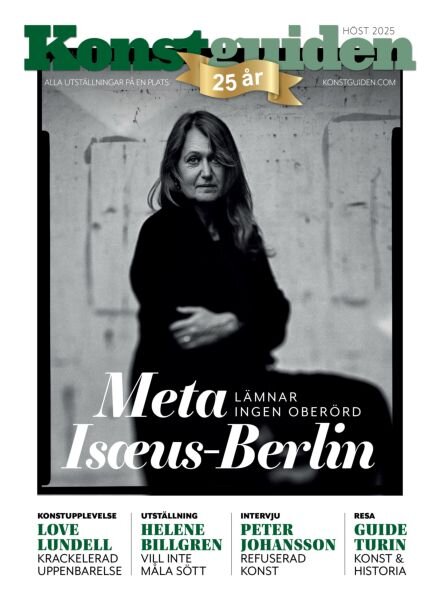 Konstguiden – September 2025 Cover