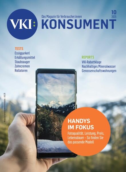 Konsument – Oktober 2025 Cover
