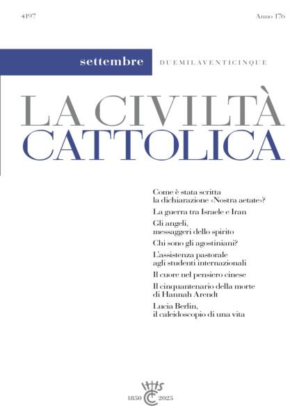 La Civilta Cattolica – Settembre 2025 Cover