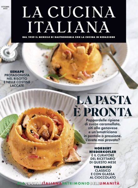 La Cucina Italiana – Ottobre 2025 Cover